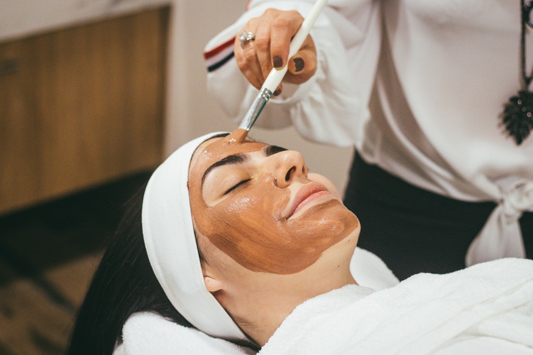 A calm moment during a gentle treatment